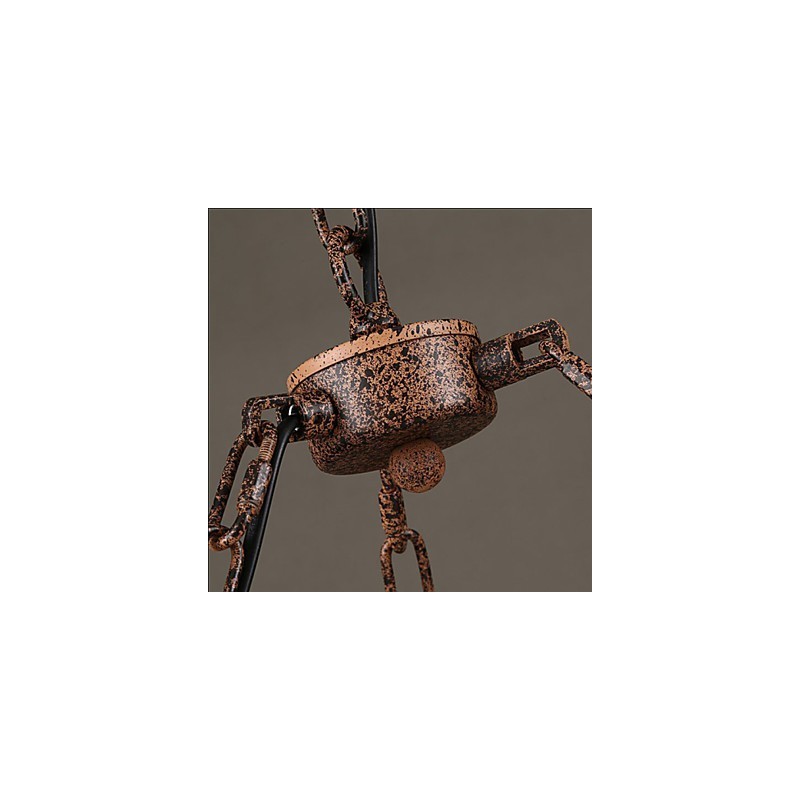 Ceramic Industry Wind Rope Chandelier RetroLron Chandelier Simple