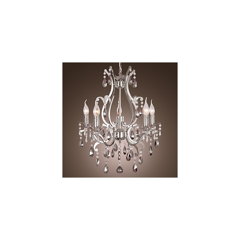 Traditional Classic Chrome Chandelier