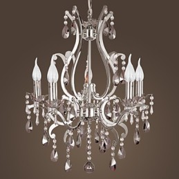 Traditional Classic Chrome Chandelier