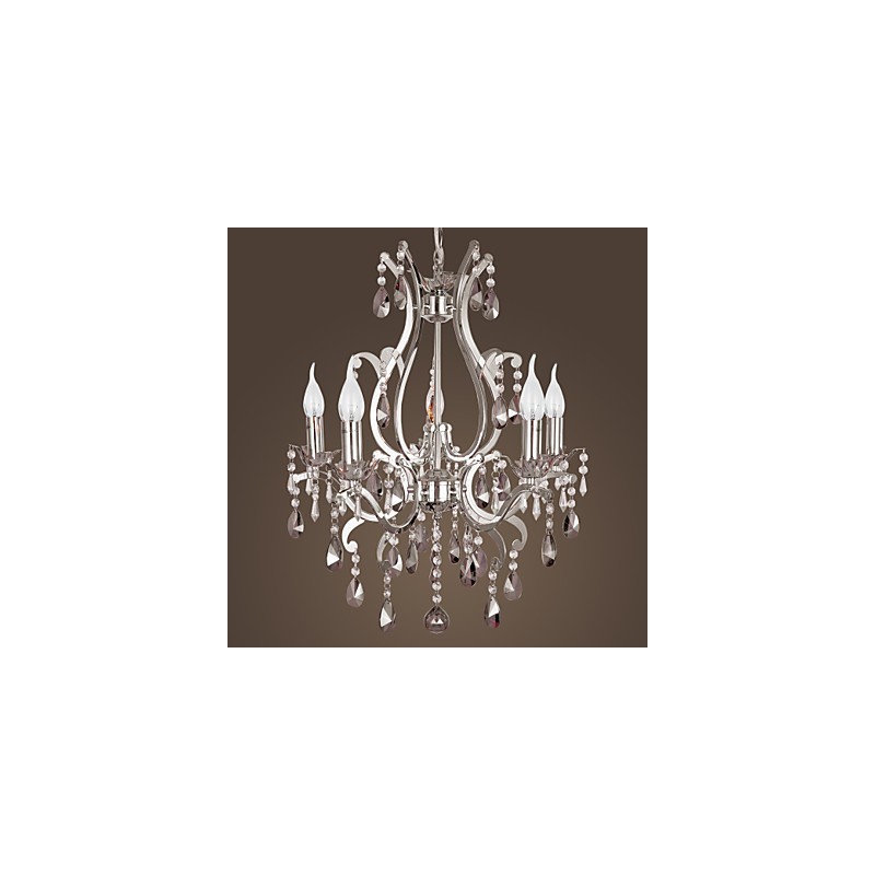Traditional Classic Chrome Chandelier