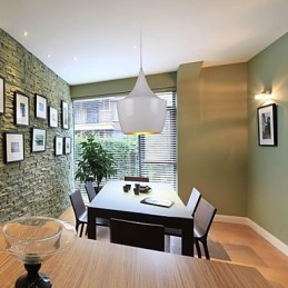 Modern Contemporary Retro Country Painting Metal Pendant Light