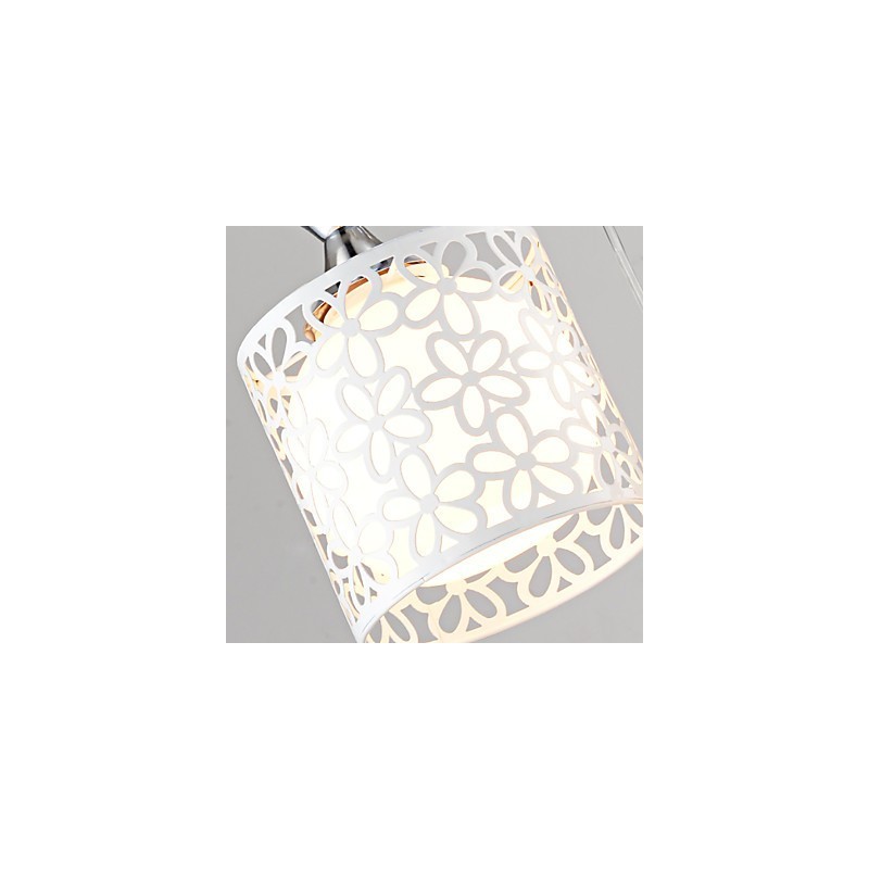 Contemporary And Contracted Three Creative Crystal Droplight Wrought Iron Lamp