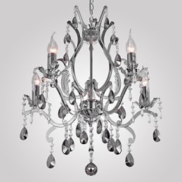 Traditional Classic Chrome Chandelier
