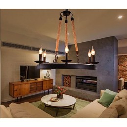 The Iron Rope Chandelier Cafe Chandelier