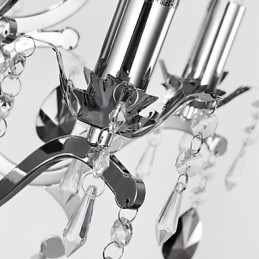 Traditional Classic Chrome Chandelier