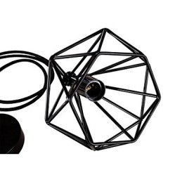 Retro Mini Style Painting Metal Pendant Light Garage