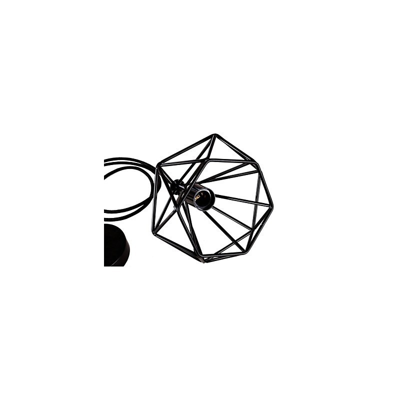 Retro Mini Style Painting Metal Pendant Light Garage