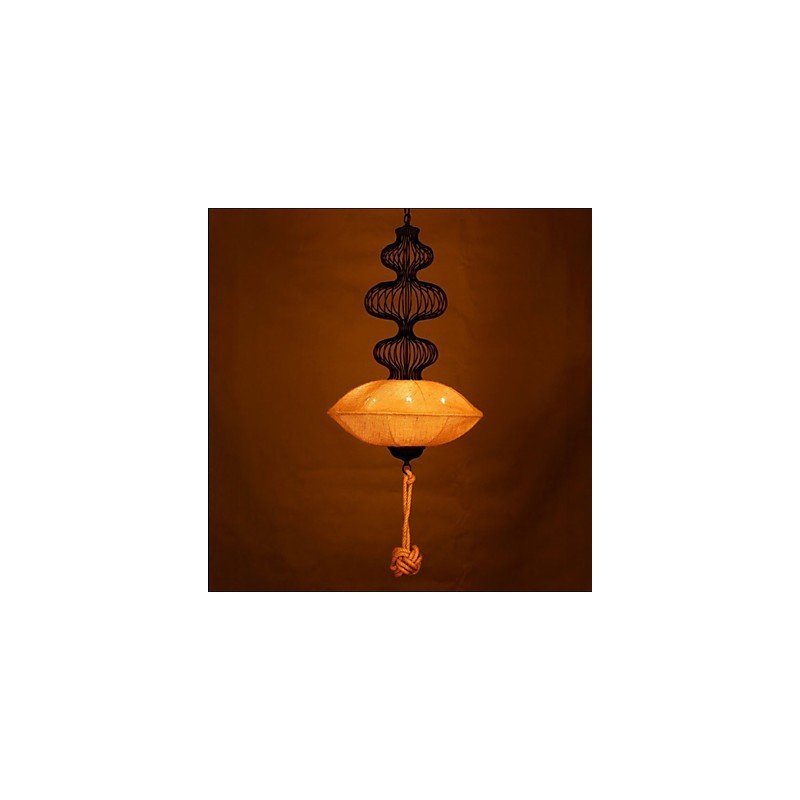 Nordic Retro Industrial Hemp Creative Birdcage Lamps