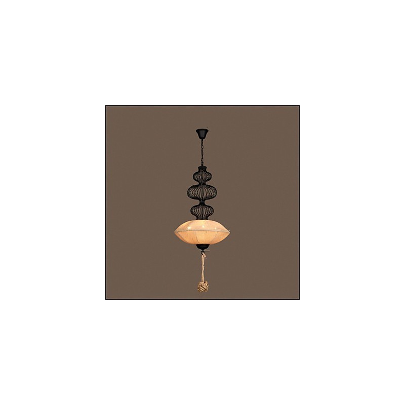 Nordic Retro Industrial Hemp Creative Birdcage Lamps