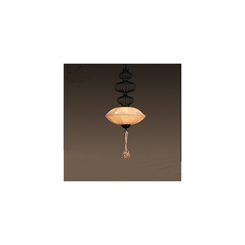 Nordic Retro Industrial Hemp Creative Birdcage Lamps
