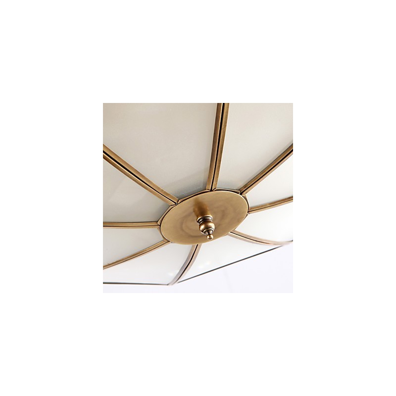 Traditional Classic Rustic Lodge Brass Metal Pendant Light