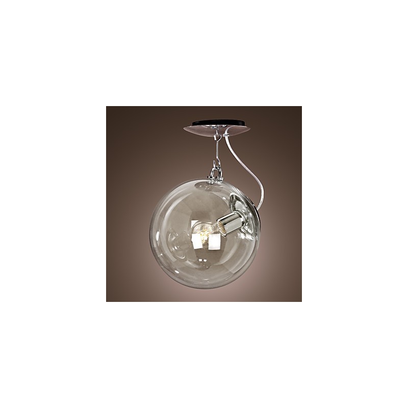 Modern Contemporary Globe Mini Style Anodized Pendant Light
