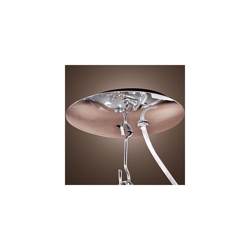 Modern Contemporary Globe Mini Style Anodized Pendant Light