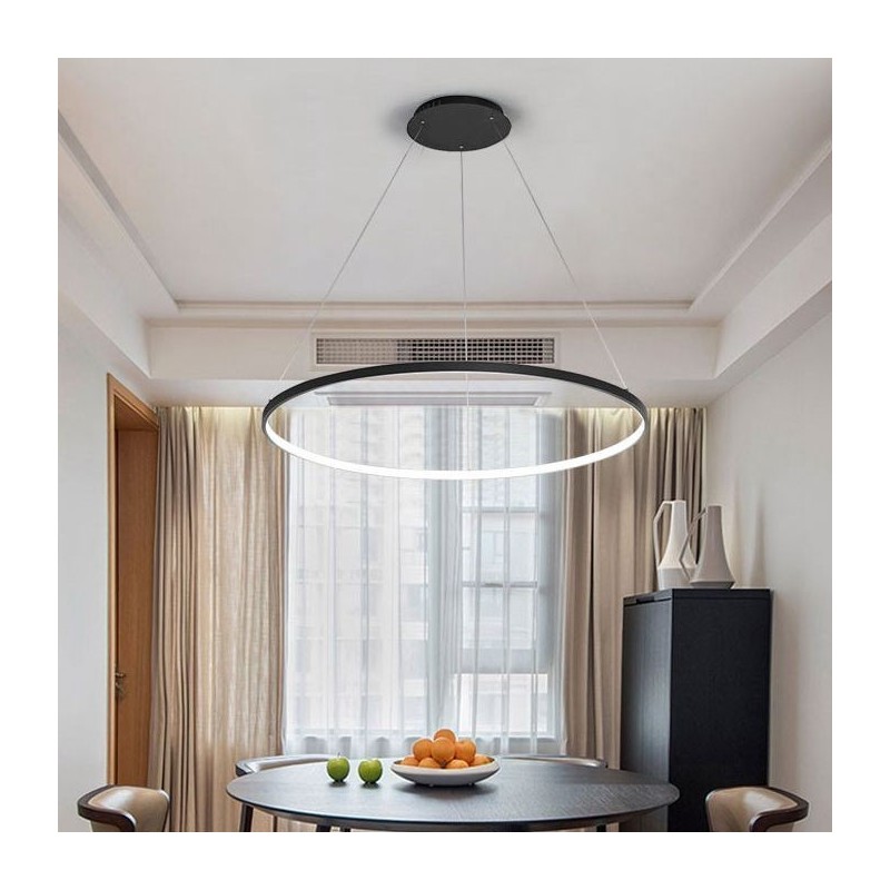Dimmable 80CM Diameter Pendant Light Modern Design
