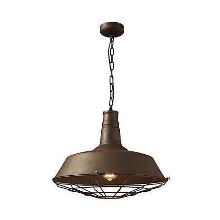 Retro Pendant Lamp 1 Light Old Metal Materila Shade Shop