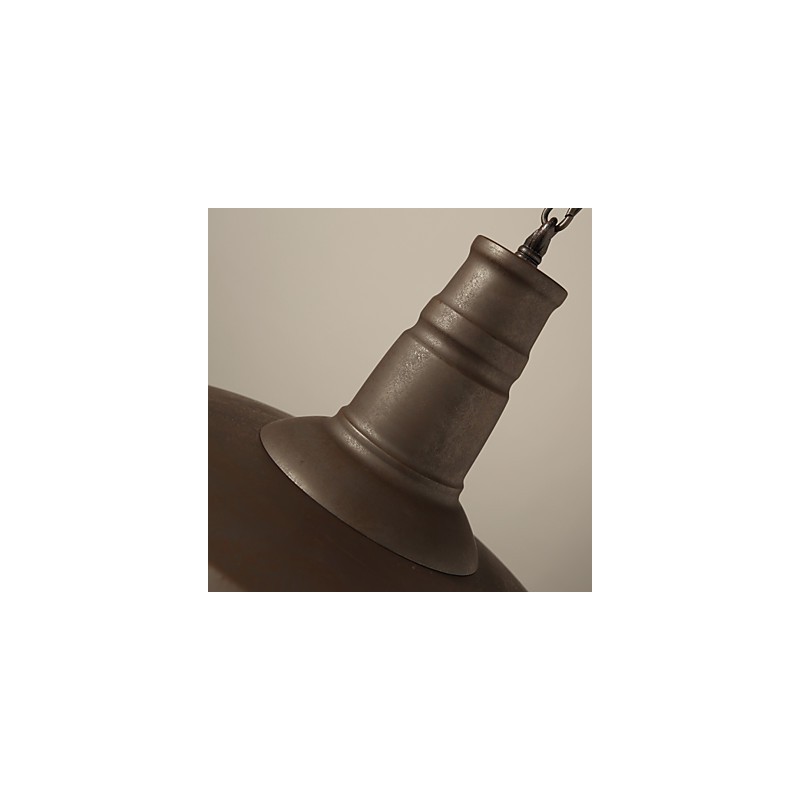 Retro Pendant Lamp 1 Light Old Metal Materila Shade Shop