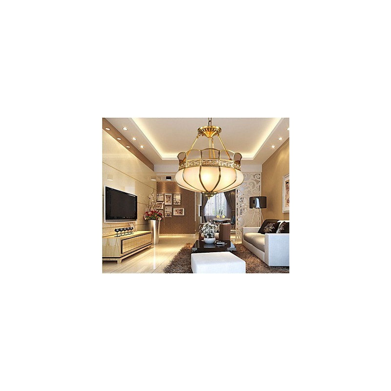 The Classical Copper Semi Ceiling lamp Copper Porch