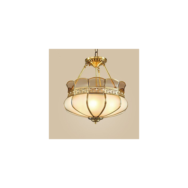 The Classical Copper Semi Ceiling lamp Copper Porch