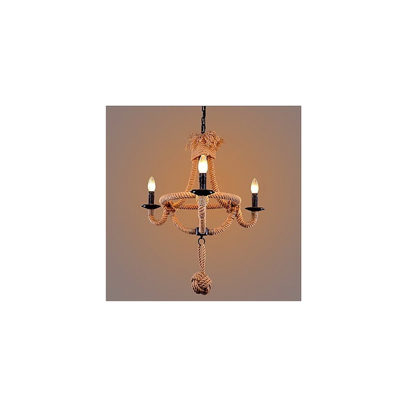 Traditional Classic Rustic Lodge Vintage Retro Country Painting Metal Chandelier