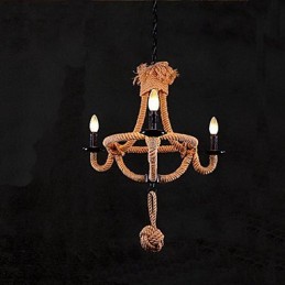 Traditional Classic Rustic Lodge Vintage Retro Country Painting Metal Chandelier