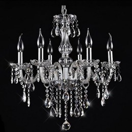 Traditional Classic Vintage Crystal Electroplated Crystal Chandelier
