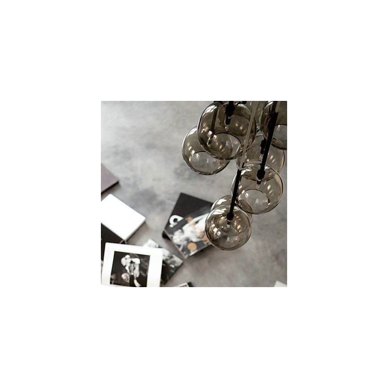 Country Mini Style Painting Metal Pendant Light