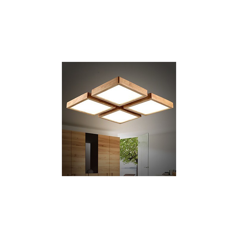 Modern Contemporary Country Mini Style Others Wood Bamboo Pendant Light