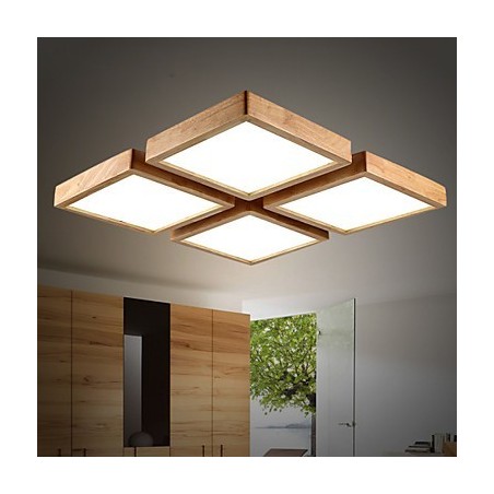 Modern Contemporary Country Mini Style Others Wood Bamboo Pendant Light