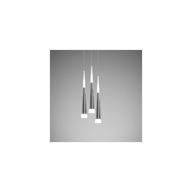 Triple Pendant Light Modern Contemporary Dining Kids Metal Round Canopy