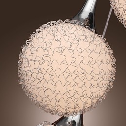 Modern Contemporary Globe Electroplated Metal Flush Mount