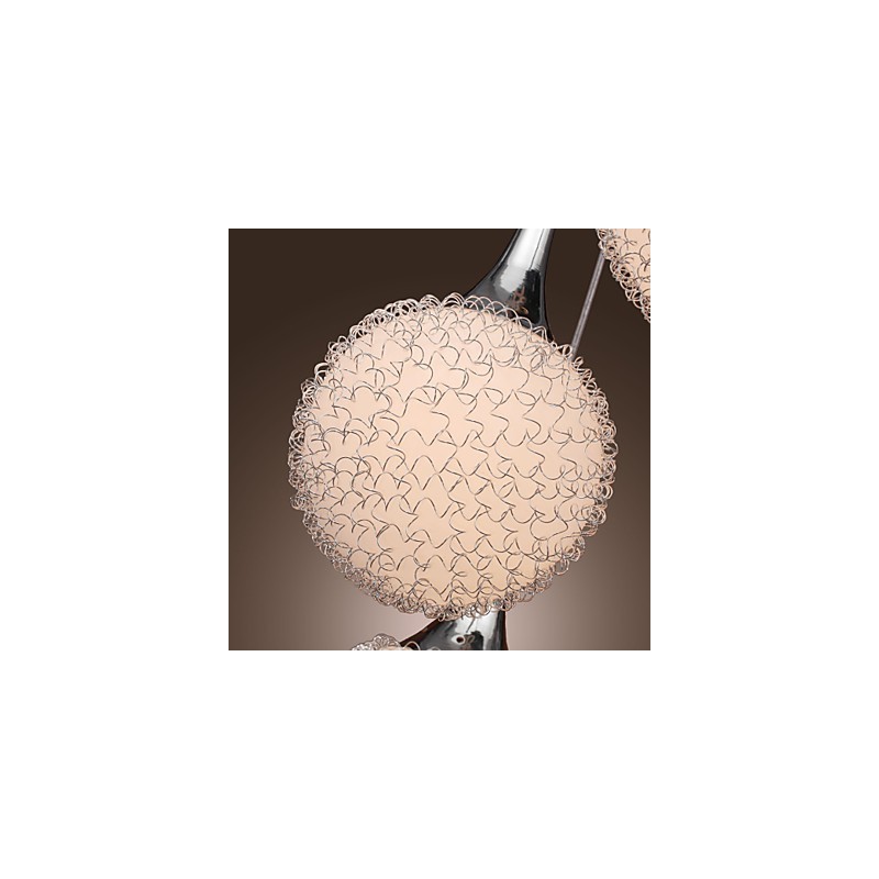 Modern Contemporary Globe Electroplated Metal Flush Mount