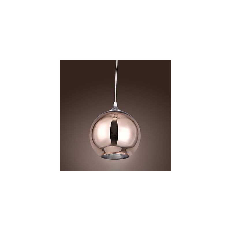 60 Modern Contemporary Globe Electroplated Metal Pendant Light