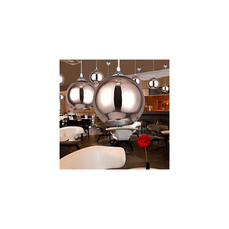 60 Modern Contemporary Globe Electroplated Metal Pendant Light