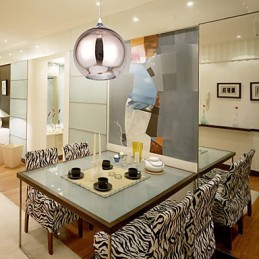 60 Modern Contemporary Globe Electroplated Metal Pendant Light