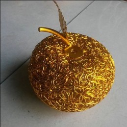 Woven Aluminum Chandelier With Seven Head Lamp Apple