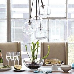 Traditional Classic Mini Style Painting Pendant Light