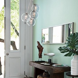 Traditional Classic Mini Style Painting Pendant Light