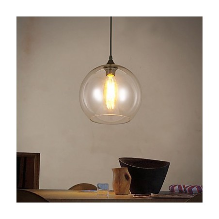 Creative Nordic Contracted Rural Glass Ball Single Head DropLight