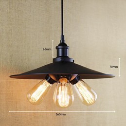 Pendant Lights Traditional Classic Vintage Retro Country Garage Metal