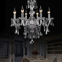 Traditional Classic Vintage Crystal Electroplated Crystal Chandelier