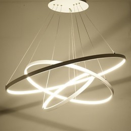 Modern Design Pendant Light Three Rings