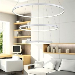 Modern Design Pendant Light Three Rings