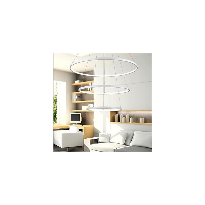 Modern Design Pendant Light Three Rings