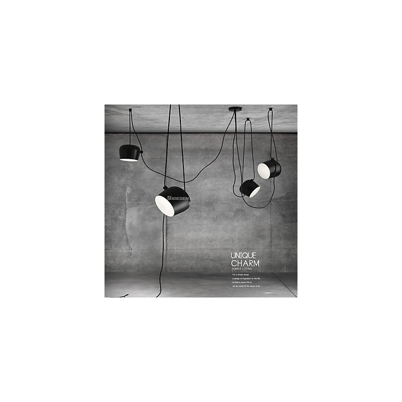 Modern Contemporary Painting Metal Pendant Light