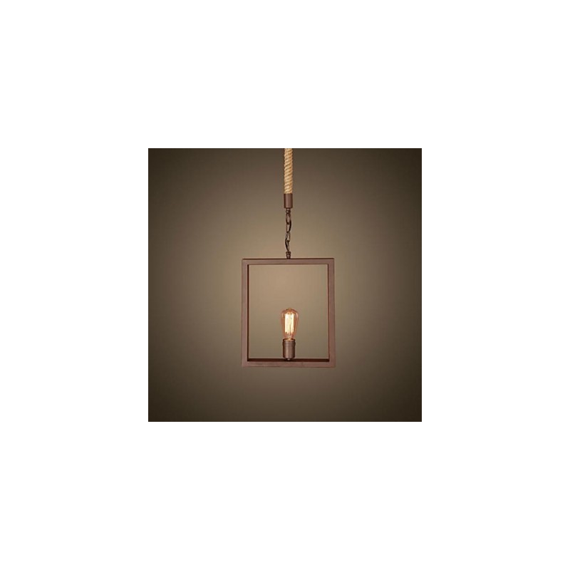 Traditional Classic Rustic Lodge Vintage Retro Country Metal Pendant Light