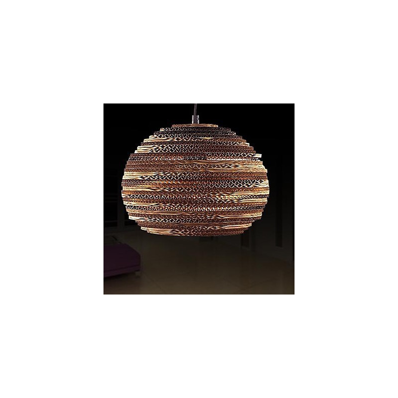 Rustic Lodge Globe Drum Island Bowl Vintage Lantern Country Metal Pendant Light