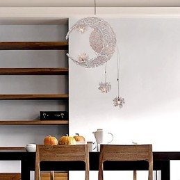 Modern Contemporary Globe Mini Style Electroplated Metal Pendant Light