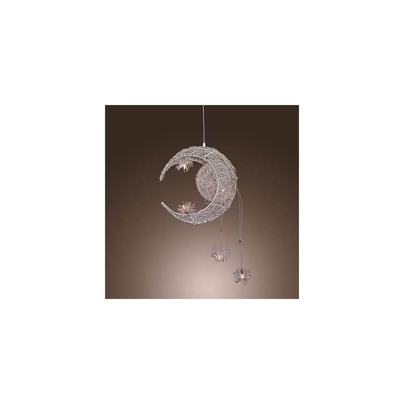 Modern Contemporary Globe Mini Style Electroplated Metal Pendant Light