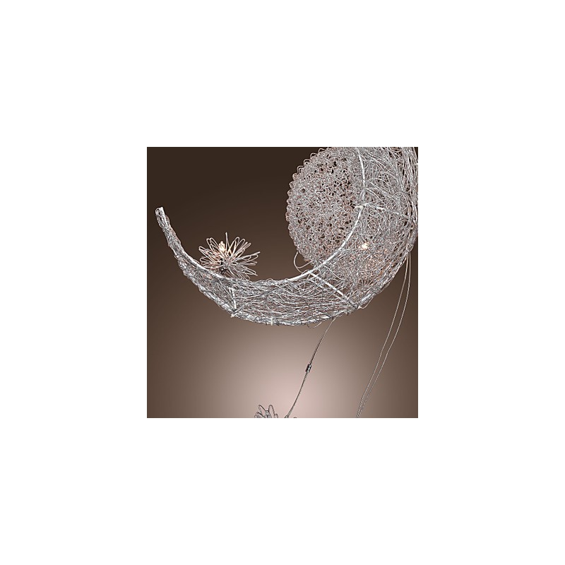 Modern Contemporary Globe Mini Style Electroplated Metal Pendant Light