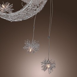 Modern Contemporary Globe Mini Style Electroplated Metal Pendant Light